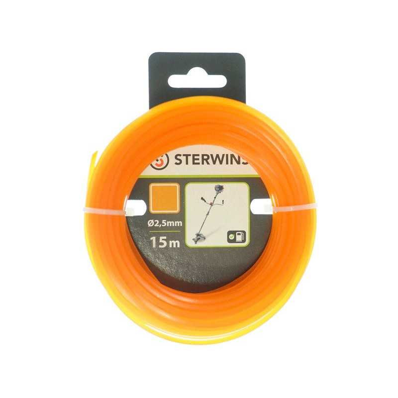  Fil nylon sterwins carré diamètre  2 5 mm l 15 m STERWINS - Sanifer Tamatave