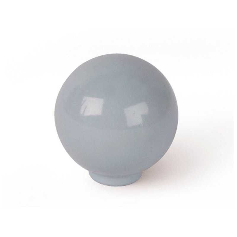 Bouton de meuble boule abs brillant h 29 x l 28 x p 28 mm REI - Sanifer Tamatave