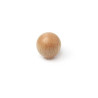  Lot de 6 boutons de meuble boule hãªtre bois h 32 x l 29 x p 29 mm REI - Sanifer Tamatave