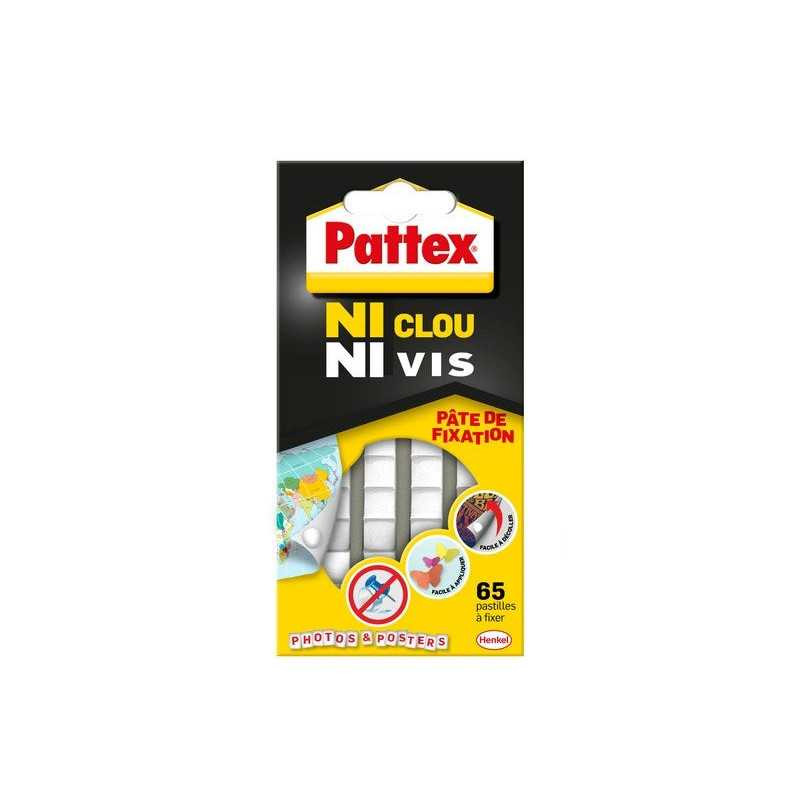  Lot de 65 pastilles adhésives pattex ni clou ni vis PATTEX - Sanifer Tamatave