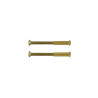  Lot de 2 vis acier laitonné l 4 5 x l 0 7 Sans marque - Sanifer Tamatave