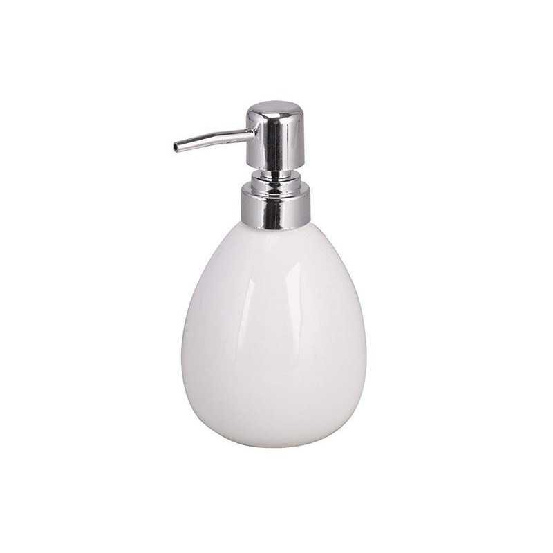  Distributeur de savon céramique essential white nâ°0 Sensea SENSEA - Sanifer Tamatave