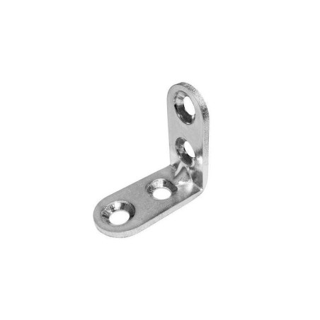 Equerre de chaise fer zingué h 3 cm Sans marque - Sanifer Tamatave