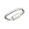 Lot de 2 maillons rapides acier zingué l.40 x l.20 x ep.4 mm Standers STANDERS - Sanifer Tamatave