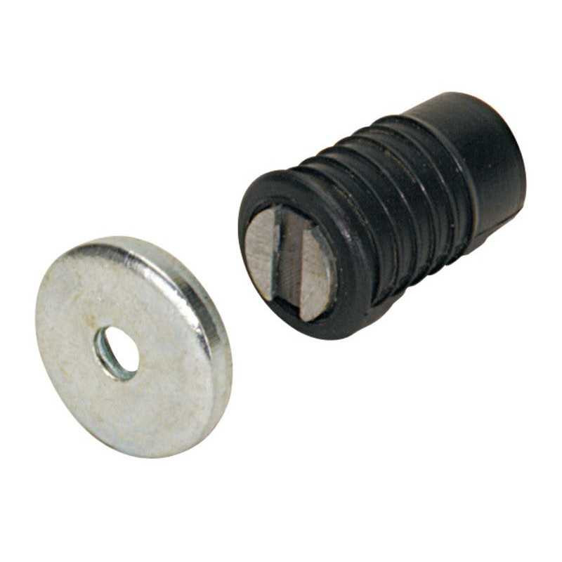  Lot de 2 loqueteaux magnétiques plastique l.14 x diamètre 8 mm Hettich HETTICH - Sanifer Tamatave