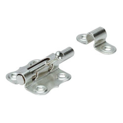  Verrou à poussoir acier l.50 x l.45 mm Hettich HETTICH - Sanifer Tamatave
