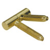  Lot de 2 fiches à visser acier zingué h.39 x l.13 mm Hettich HETTICH - Sanifer Tamatave