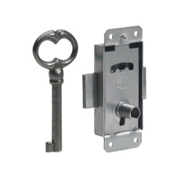  Serrure de meuble fer en applique 25 mm réversible Hettich HETTICH - Sanifer Tamatave