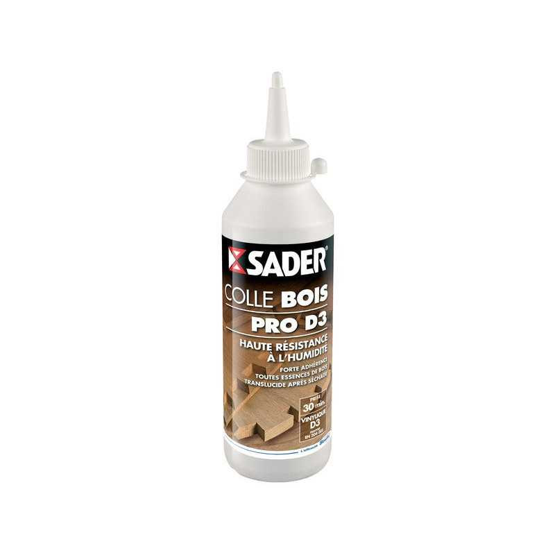  Colle à bois progressive pro d3 sader 250g SADER - Sanifer Tamatave