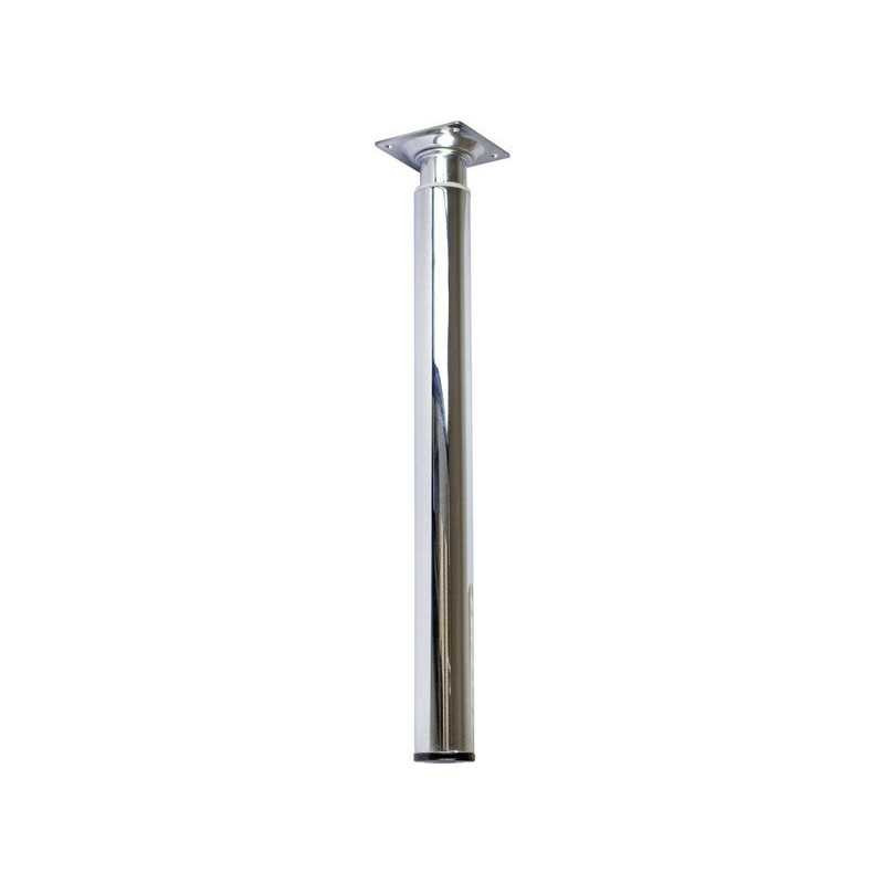  Pied de meuble cylindrique réglable en métal chromé gris Sans marque - Sanifer Tamatave