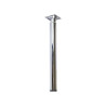  Pied de meuble cylindrique réglable en métal chromé gris Sans marque - Sanifer Tamatave