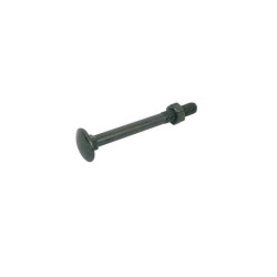  Lot de 8 boulons tête bombée acier zingué l 45 x diamètre 7 mm afbat AFBAT - Sanifer Tamatave
