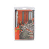 Kit d'affûtage manche jauge porte lime curette 4 limes rondes et plate OZAKI - Sanifer Tamatave