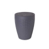  Poubelle de salle de bains 6 l gris zingué 1 cottage Sensea SENSEA - Sanifer Tamatave