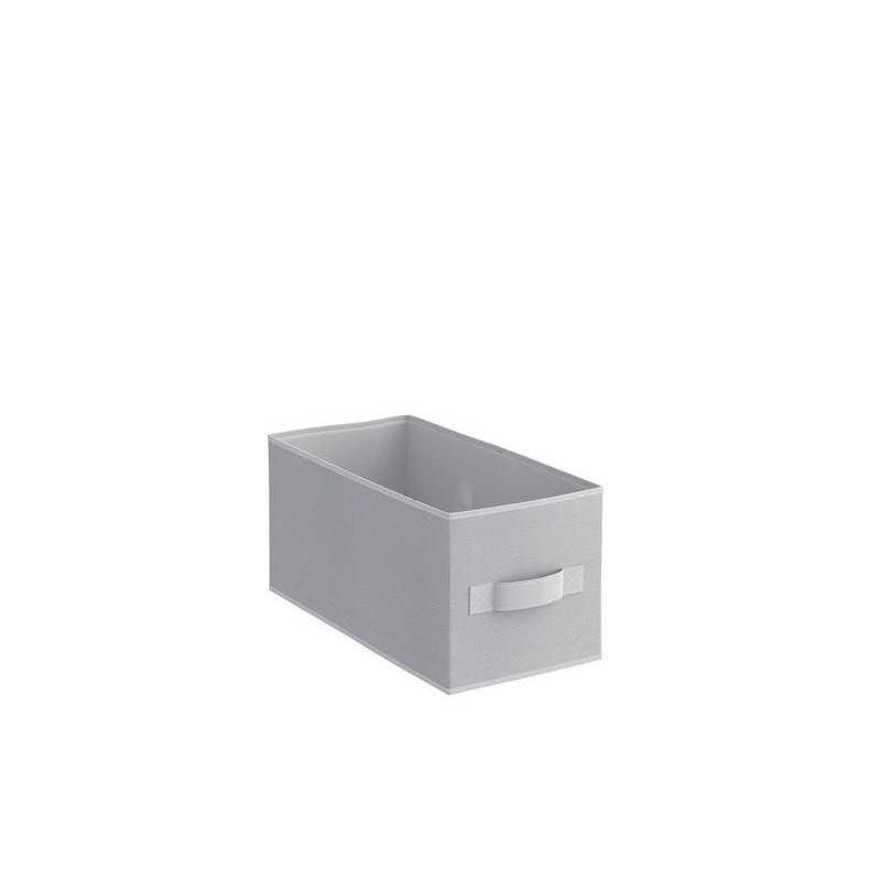  Panier s polyester spaceo kub gris h 15 x l 15 x p 15 cm SPACEO - Sanifer Tamatave