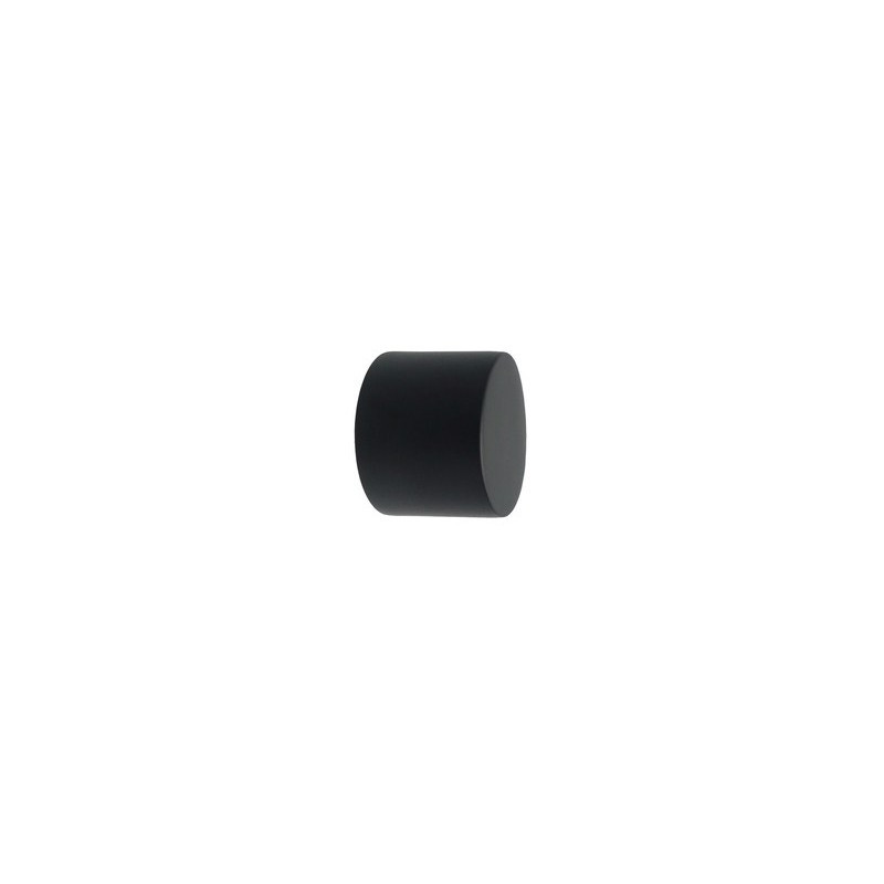  Embout bouchon  noir mat pour tringle à rideau diamètre 20 mm Inspire INSPIRE - Sanifer Tamatave