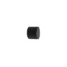  Embout bouchon  noir mat pour tringle à rideau diamètre 20 mm Inspire INSPIRE - Sanifer Tamatave