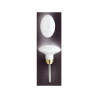  Lot de 2 boutons de porte laiton Sans marque - Sanifer Tamatave