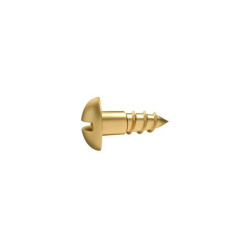 Lot de 20 vis laiton tête ronde diamètre 3.5 mm x l.20 mm Standers STANDERS - Sanifer Tamatave
