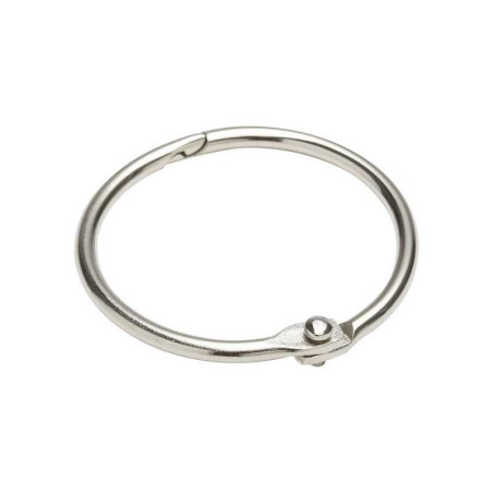  Lot de 2 anneaux acier nickelé l.34.6 x l.34.6 x ep.2.3 mm Standers STANDERS - Sanifer Tamatave