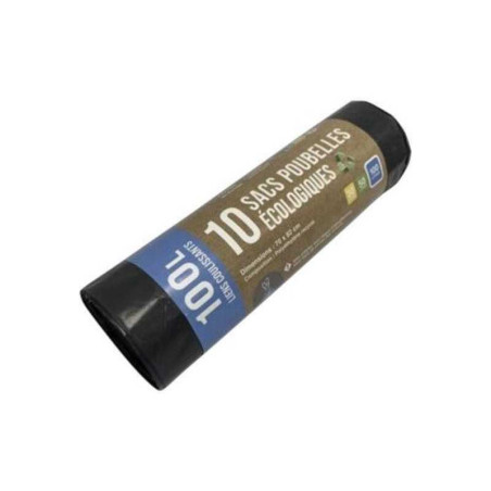  Sacs-poubelle 100l noir Sans marque - Sanifer Tamatave