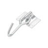  Crochet mobile et platine acier zingué diamètre 7 x l.70 x l.45 mm Standers STANDERS - Sanifer Tamatave