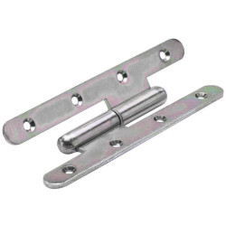 Paumelle inox pour meuble l.110 x l.55 mm Hettich HETTICH - Sanifer Tamatave