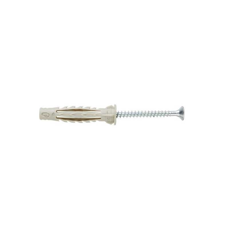  Lot de 4 chevilles et vis à expansion diamètre 10 mm x l.60 mm Standers STANDERS - Sanifer Tamatave