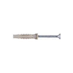  Lot de 250 chevilles et vis à expansion diamètre 6 mm x l.40 mm Standers STANDERS - Sanifer Tamatave