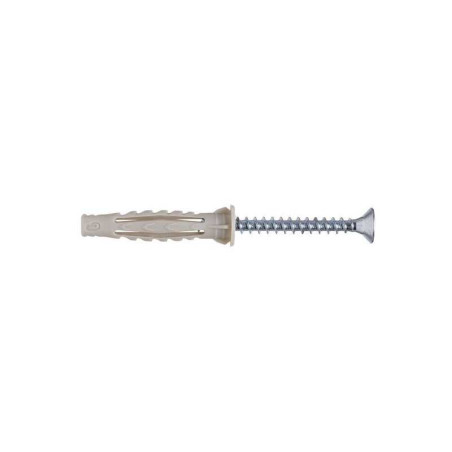  Lot de 250 chevilles et vis à expansion diamètre 6 mm x l.40 mm Standers STANDERS - Sanifer Tamatave