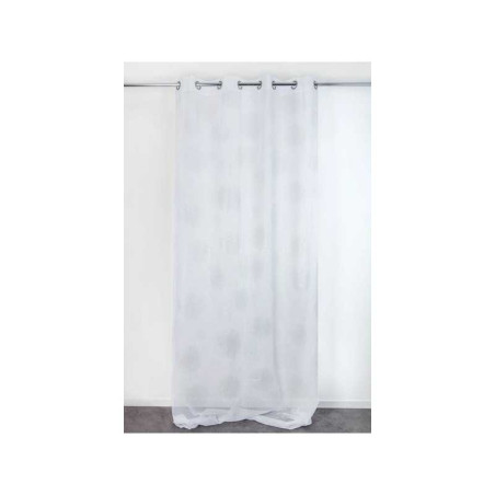  Voilage transparent blanc l  140 x h  240 cm JBY CREATION - Sanifer Tamatave