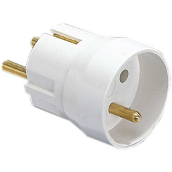  Adaptateur france vers allemagne avec terre 701100 debflex DEBFLEX - Sanifer Tamatave