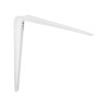  Equerre emboutie acier epoxy blanc h 25 x p 30 cm Sans marque - Sanifer Tamatave