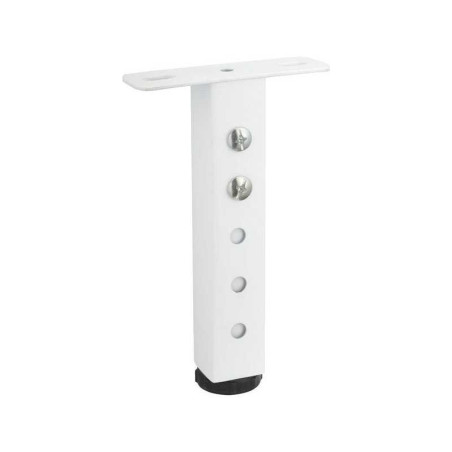  Pied de lit acier à visser h 200 x l 35 mm HETTICH - Sanifer Tamatave