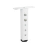  Pied de lit acier à visser h 200 x l 35 mm HETTICH - Sanifer Tamatave