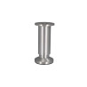  Pied de meuble cylindrique réglable en aluminium brossé gris CIME - Sanifer Tamatave