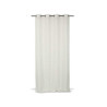 Voilage Tamisant, Amber Blanc/Or L.140 X H.250 Cm JBY CREATION - Sanifer Tamatave
