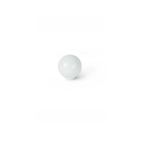  Lot de 6 boutons de meuble boule blanc abs h 31 x p 28 mm REI - Sanifer Tamatave