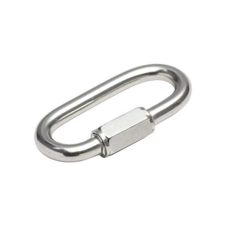  Maillon rapide inox l.52.5 x l.21 x ep.6 mm Standers STANDERS - Sanifer Tamatave