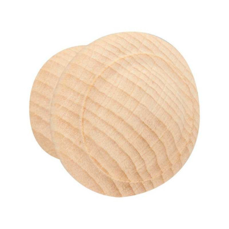  Bouton de meuble régence hêtre en bois h 30xl 30xp 25mm CHRISLIGNE - Sanifer Tamatave