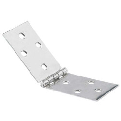  Charnière universelle inox pour meuble l 40 x l 12 HETTICH - Sanifer Tamatave