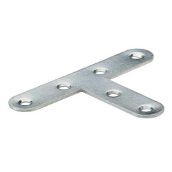  Equerre t plate acier zingué l.55 mm Hettich HETTICH - Sanifer Tamatave