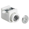  Lot de 2 loqueteaux magnétiques plastique l.27 x l.1 Hettich HETTICH - Sanifer Tamatave
