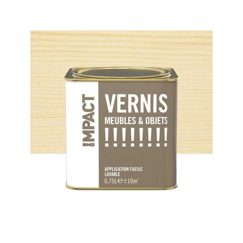  Vernis meuble et objets impact incolore brillant 0 75l IMPACT - Sanifer Tamatave