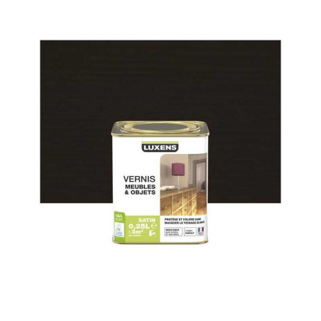  Vernis meuble et objets wengé satiné 0 25l LUXENS - Sanifer Tamatave