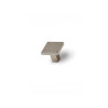  Lot de 4 boutons de meuble carré zamak mat h 28 x l 30 x p 30 mm  - Sanifer Tamatave