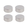  Jeu de 4 fixations miroirs rondes chromées  - Sanifer Tamatave