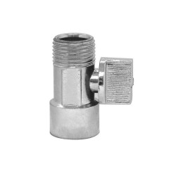 Stop douche laiton chromé mã¢le-femelle 21 mm  - Sanifer Tamatave