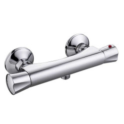  Mitigeur thermostatique douche chrome chromé nerea  - Sanifer Tamatave