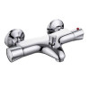  Mitigeur thermostatique de baignoire chrome chromé nerea  - Sanifer Tamatave